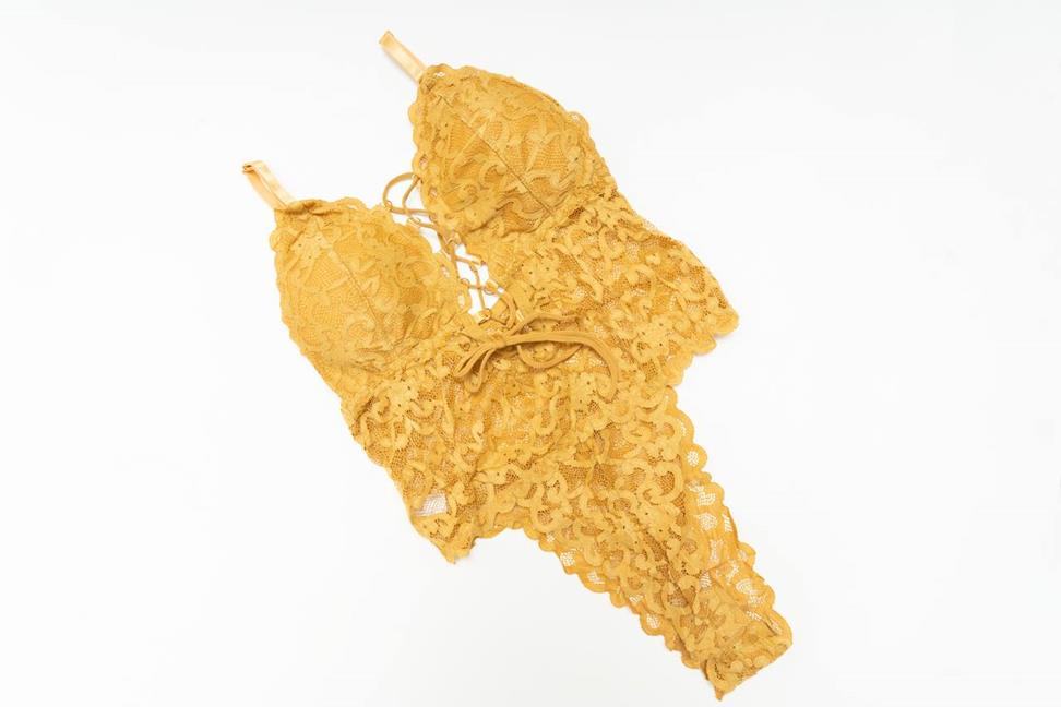 بادی تمام تور 127 هارنس بندی خردلی جلو حلقه دار بادی تمام تور 127 هارنس بندی خردلی
