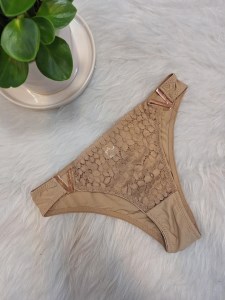 شورت ویکتوریا 50080 جلو تور رنگ نسکافه ای