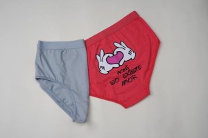 شورت پشت چاپی دست گلبهی سایز 2XL