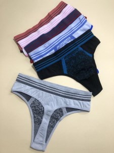 شورت تمام نخ کش 8373 رنگ صورمه ای