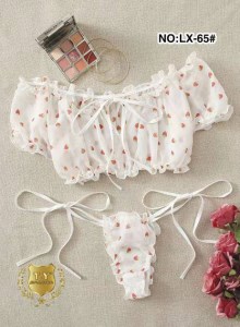 لباس خواب نیم تنه و شورت کد LX65