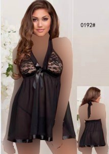 لباس خواب کد 0192 پیراهن پشت گردنی