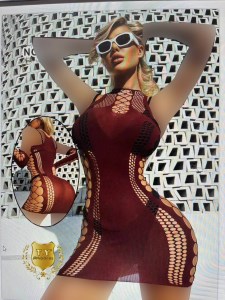 بادی فانتزی نگین دار کد W65