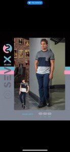 تیشرت شلوار سورمه ای مردانه کد 2075