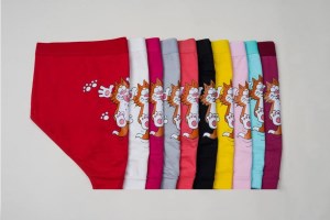 شورت پشت چاپی گربه زرشکی سایز 2XL